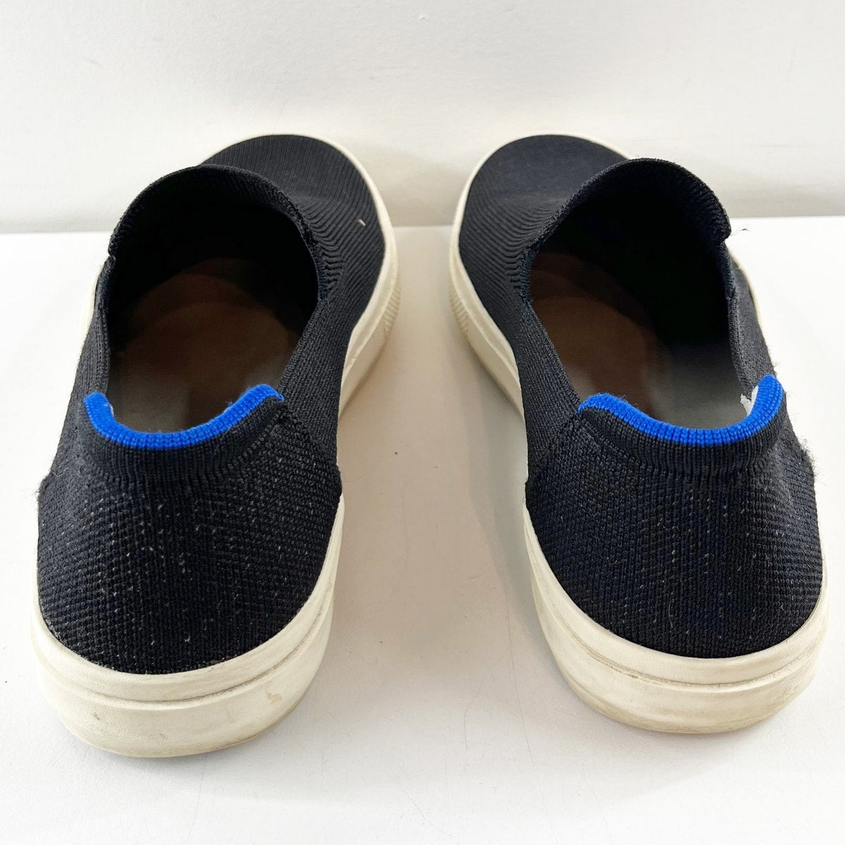 Rothy's The Original Slip On Loafer Sneakers Flats Black 7.5