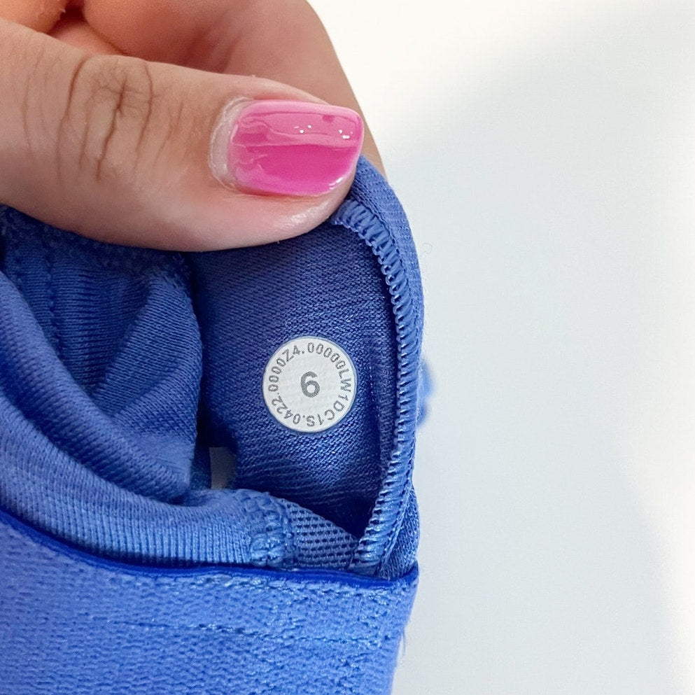 Lululemon Invigorate Training Crop Tank Top Indigo Blue 6