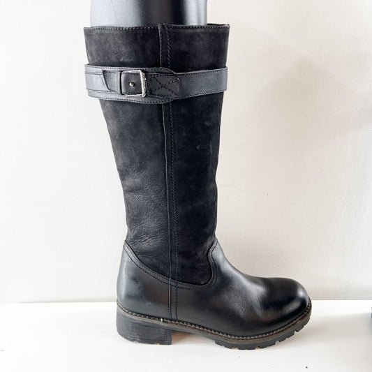 Blondo Canada Waterproof Knee High Riding Boots Black 10