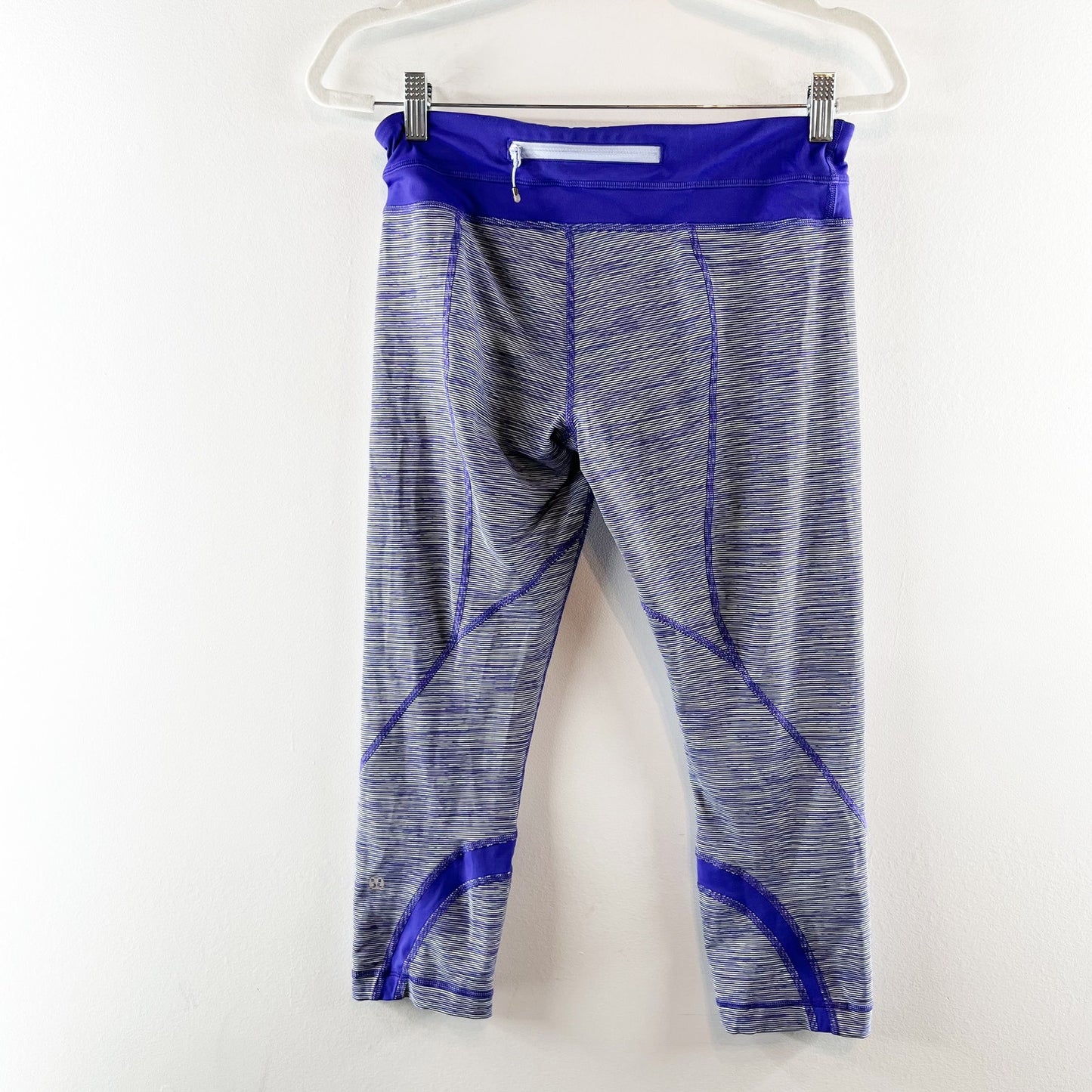 Lululemon Run: Inspire Crop II All Luxtreme Active Legging Space Bruised Berry 8