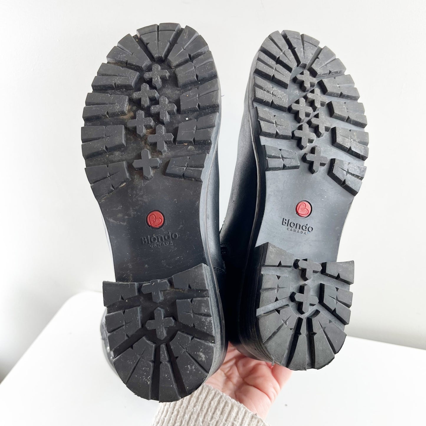 Blondo Canada Waterproof Knee High Riding Boots Black 10