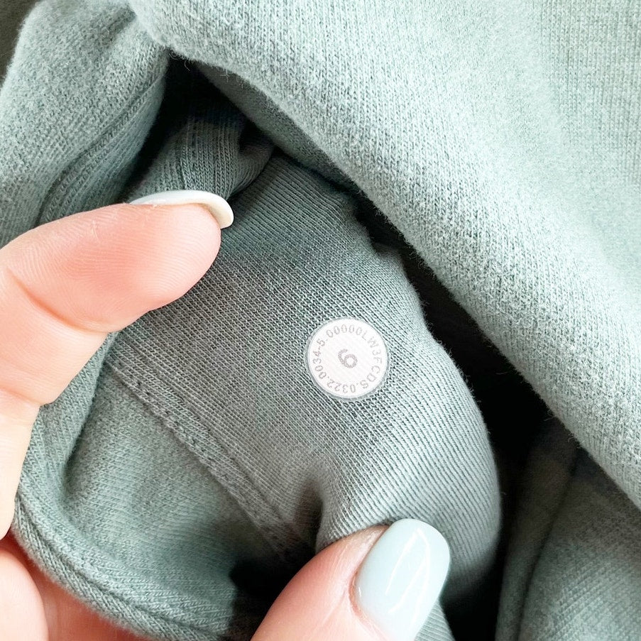 Lululemon Loungeful Hoodie Pullover Sweatshirt Tidewater Teal Green 6