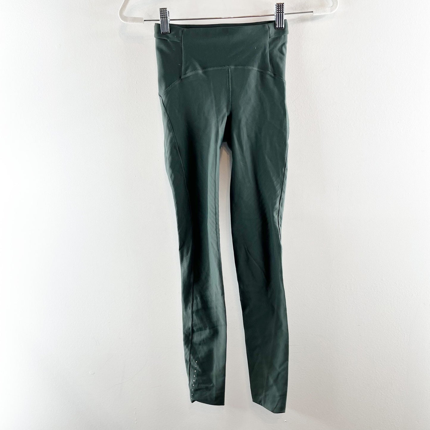 Lululemon Senseknit High Rise Running Leggings Tight 28" Smoked Spruce Green 2