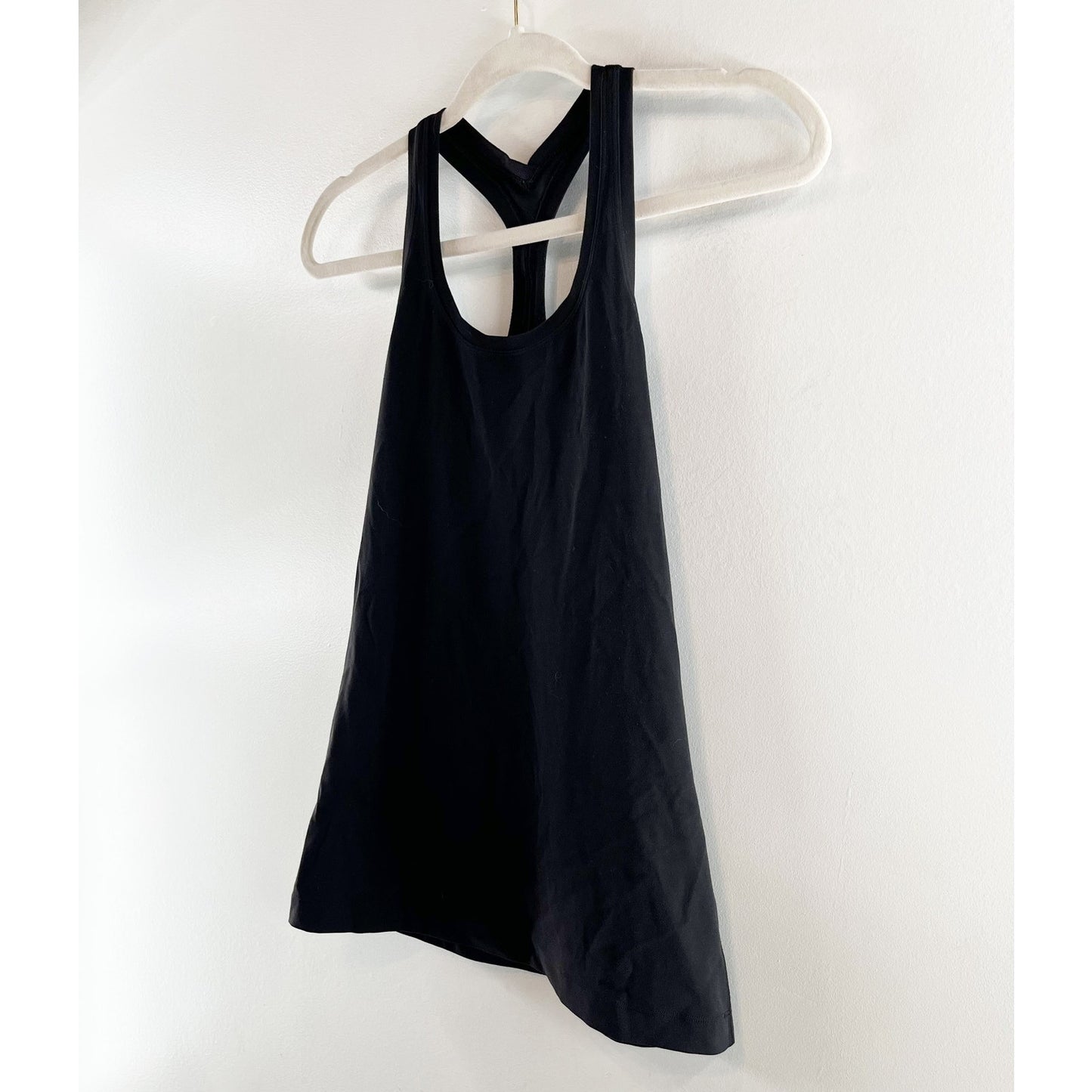 Lululemon Cool Racerback Fitted Tank Top Black Small