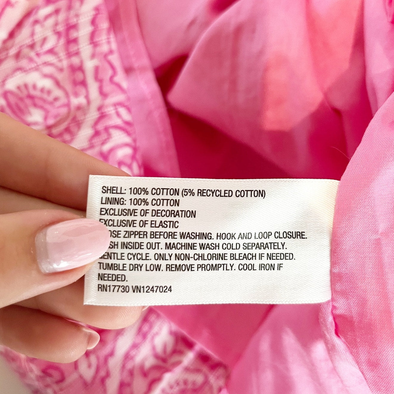 Roller Rabbit x Target Paisley Drop Waist Cotton Maxi Dress Pink Medium