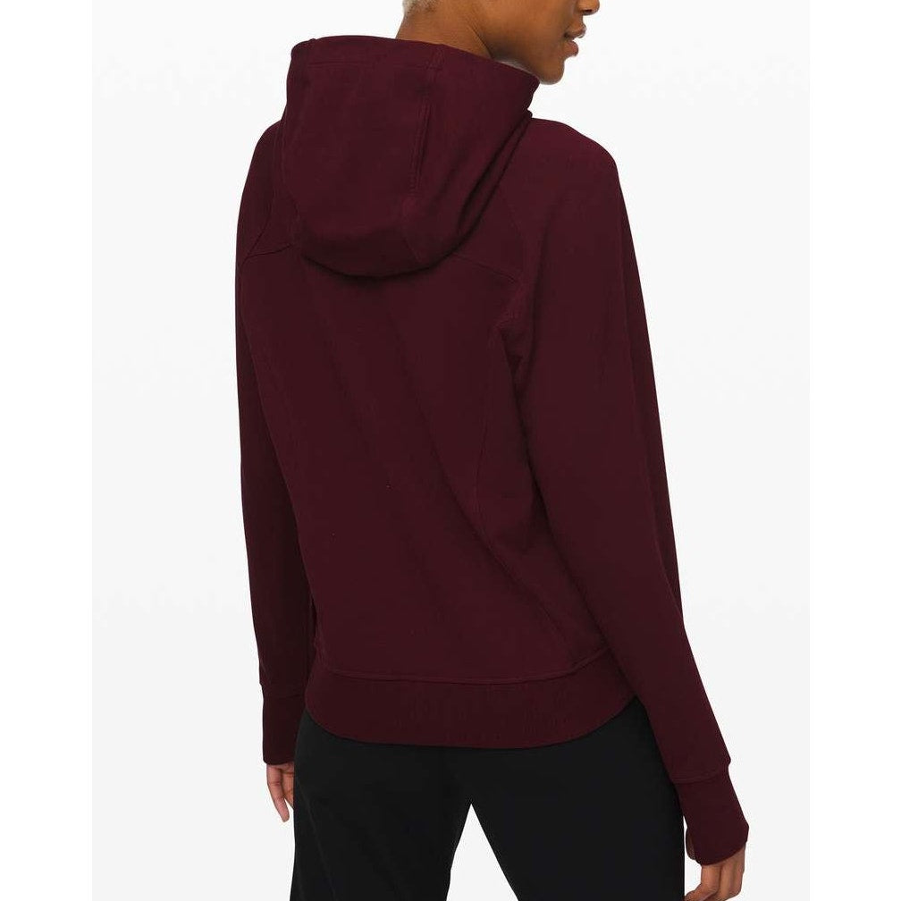 Lululemon Scuba Pullover Hoodie Sweatshirt Garnet Maroon 4