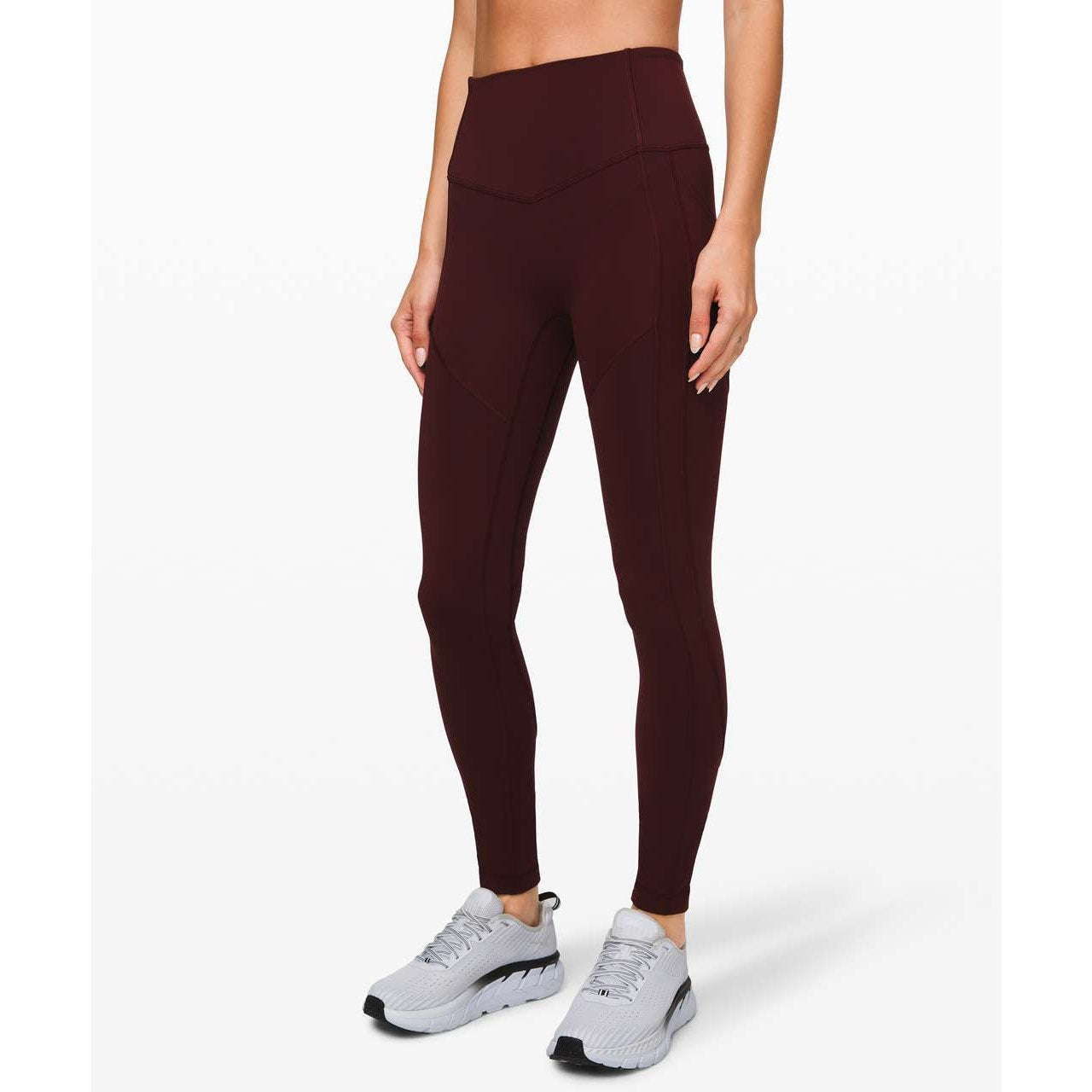 Lululemon All The Right Places Pant Leggings II 28" Garnet Maroon 4