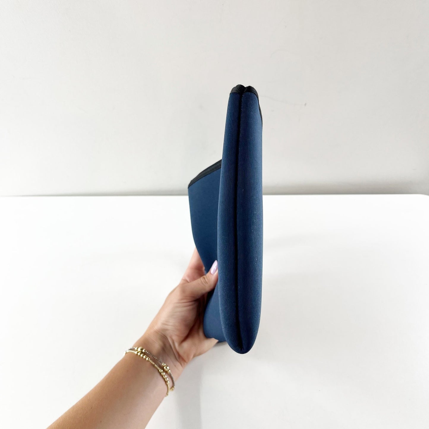 Haute Shore Beth Clutch Neoprene Wristlet Wallet Blue