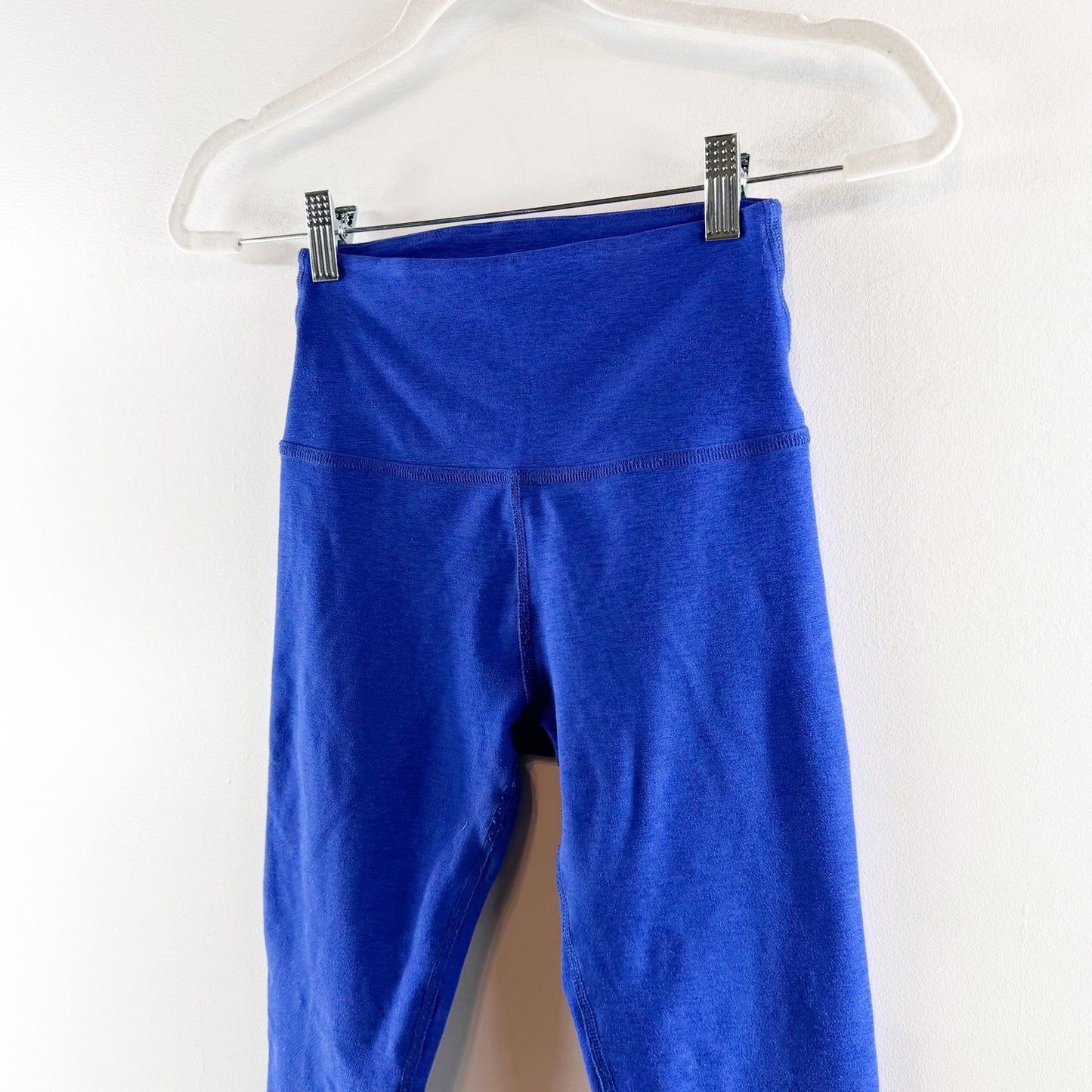 Beyond Yoga Spacedye Caught in the Midi High Rise 7/8 Legging Royal Blue Small