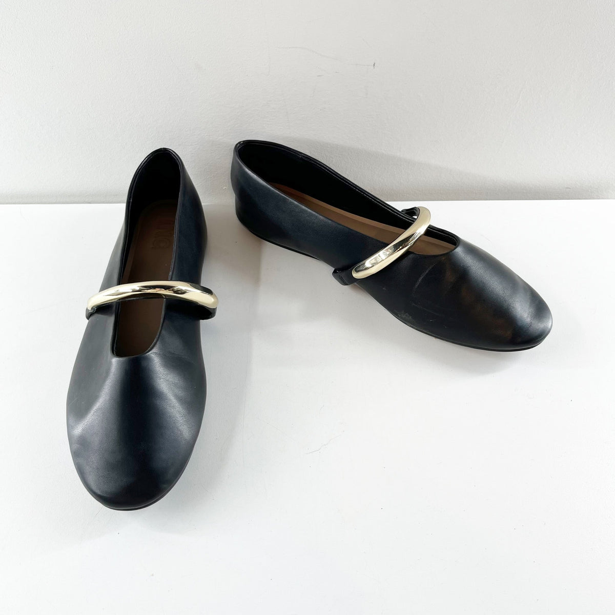 INC Rahmi Mary Jane Ballet Flats Black 10