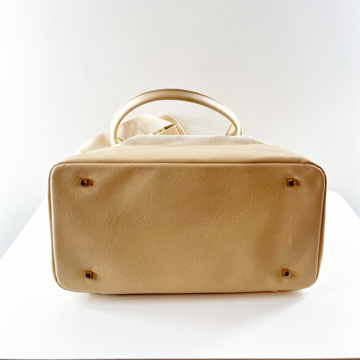 Beis Mini Weekend Travel Bag Luggage Beige Cream Tan