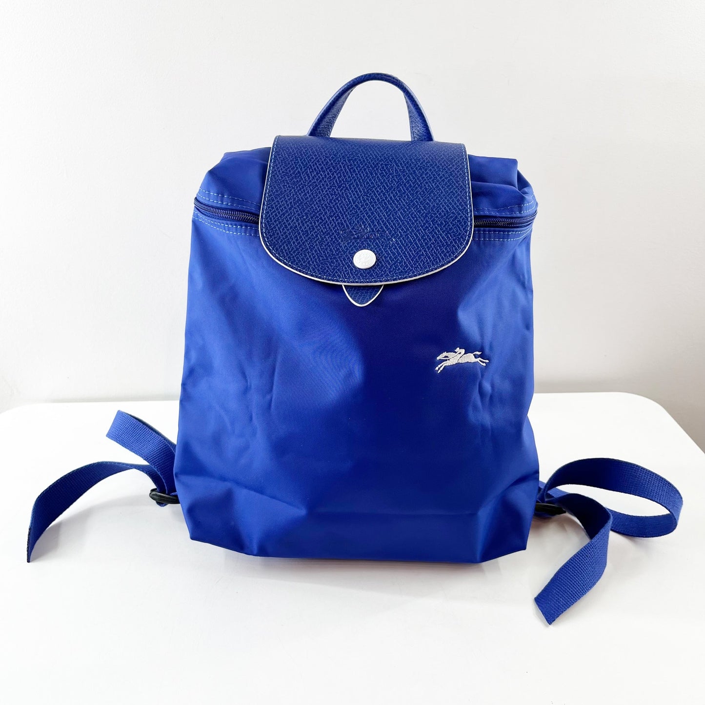 Longchamp Le Pliage Club Backpack Bag Royal Blue