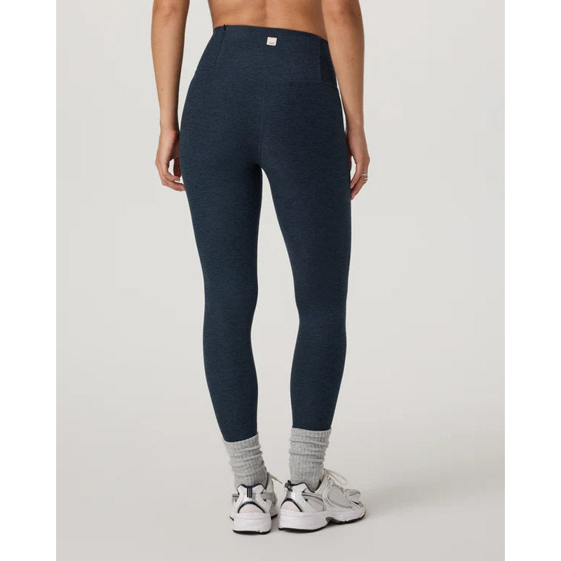 Vuori Clean Elevation High Rise Leggings Pants Midnight Heather Blue Small