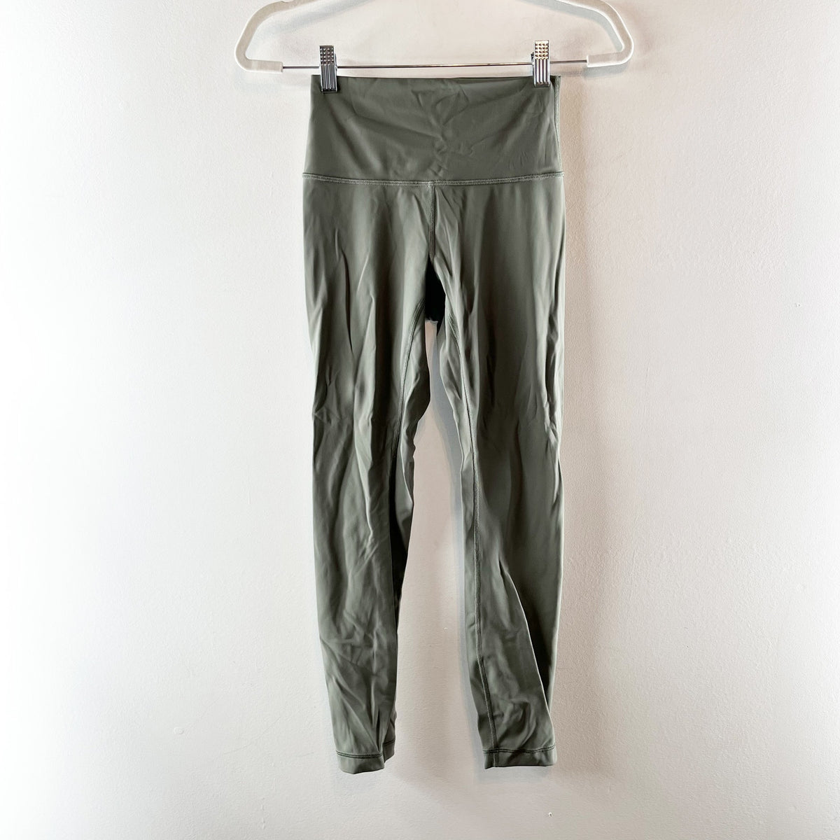 Lululemon Wunder Under High-Rise Tight Leggings 25" Luxtreme Grey Sage 4