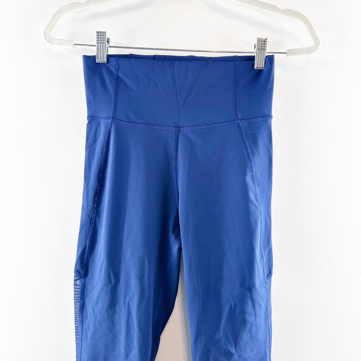 Lululemon Hot Like Agni Pant High Rise Leggings Hero Blue 6