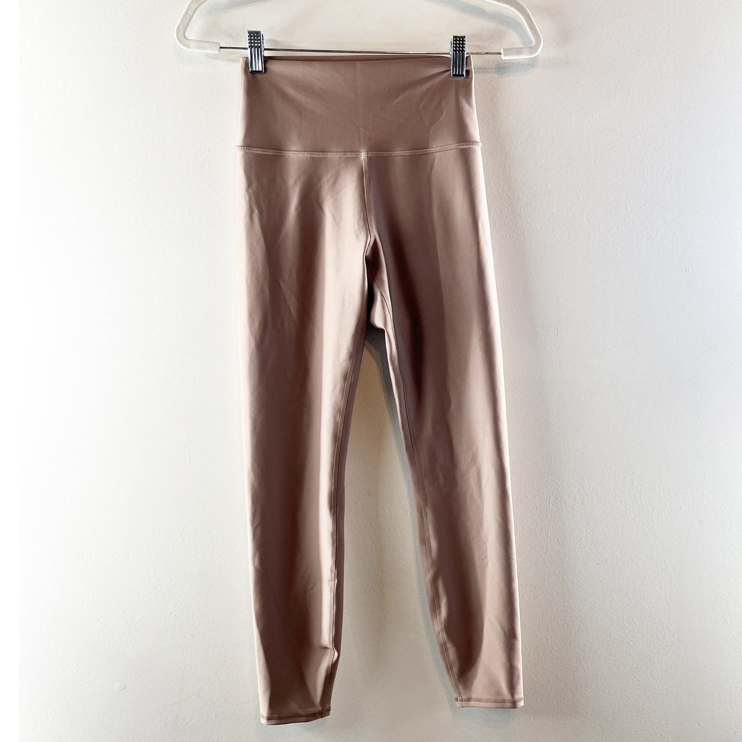 Alo 7/8 High-Waist Airlift Leggings Taupe Tan Small