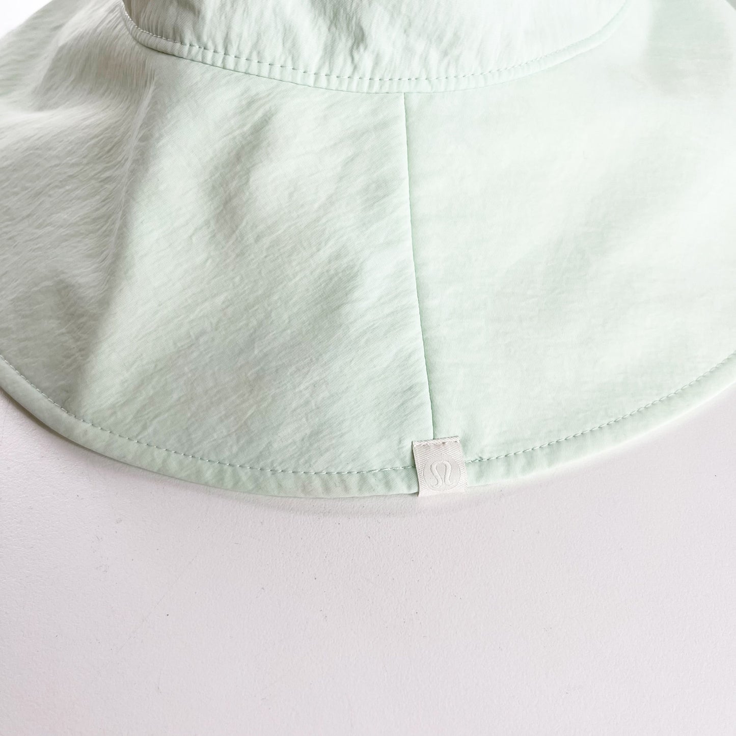 Lululemon Wide Brim Logo Bucket Hat Mint Moment Green