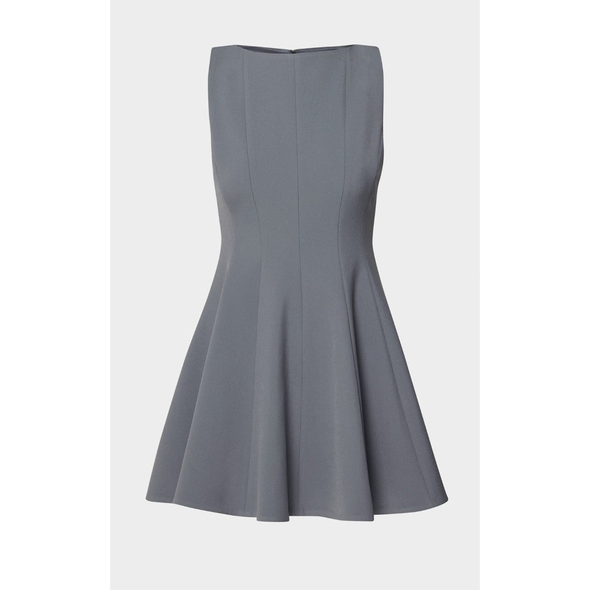 Babaton Aritzia Proxy Sleeveless Fit & Flare Mini Dress Vintage Navy Blue 2
