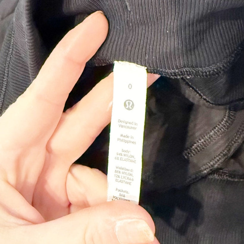 Lululemon High Rise Dance Studio Jogger Pants Black 0