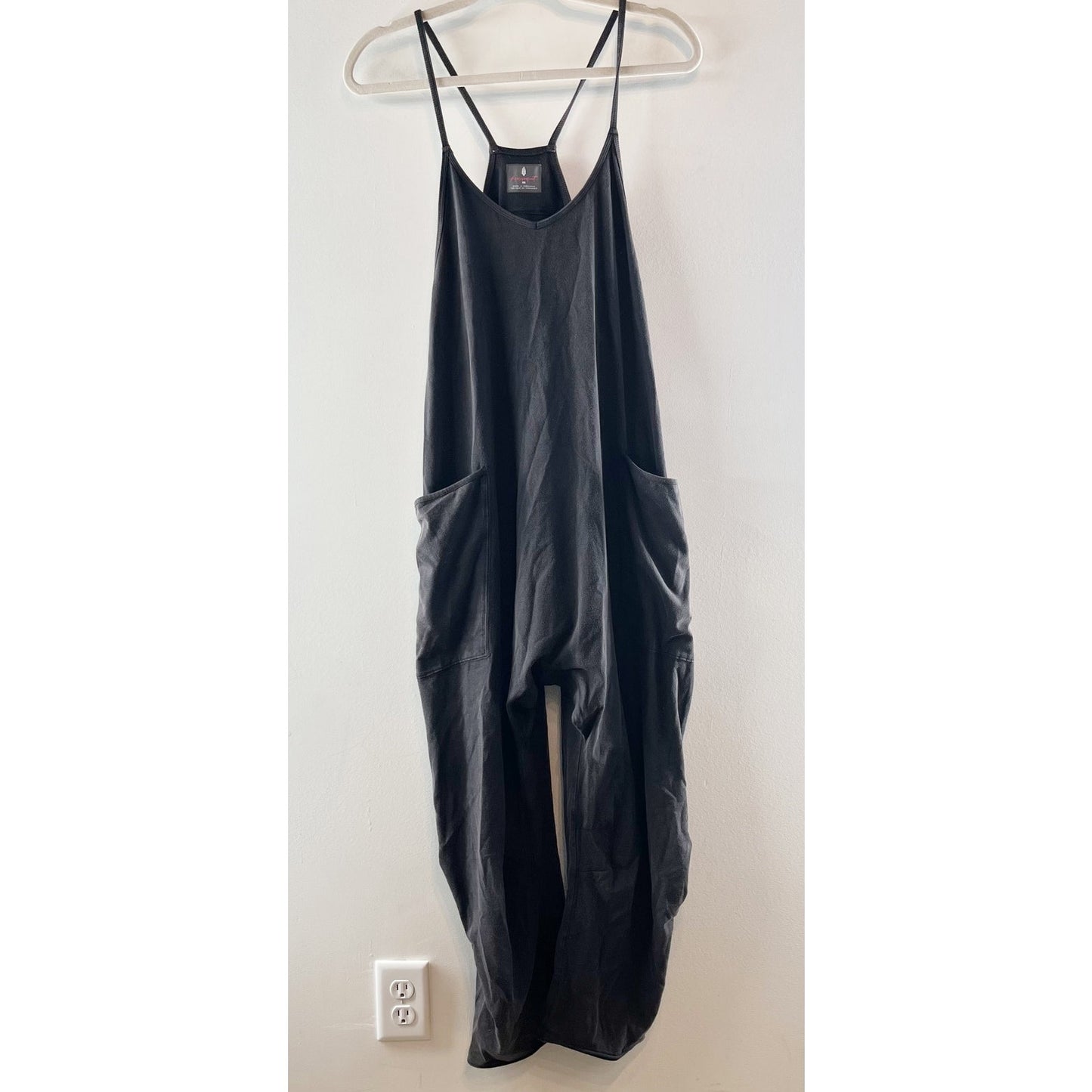 FP Movement Hot Shot Harem Onesie Jumspuit Washed Black XS