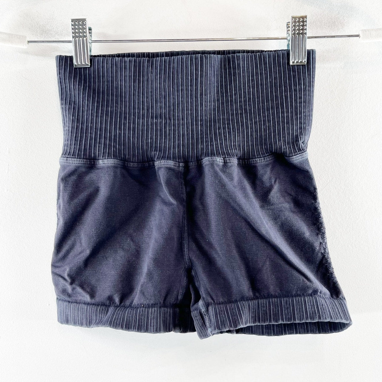 FP Movement Good Karma High Rise Bike Shorts Navy Blue XS / S