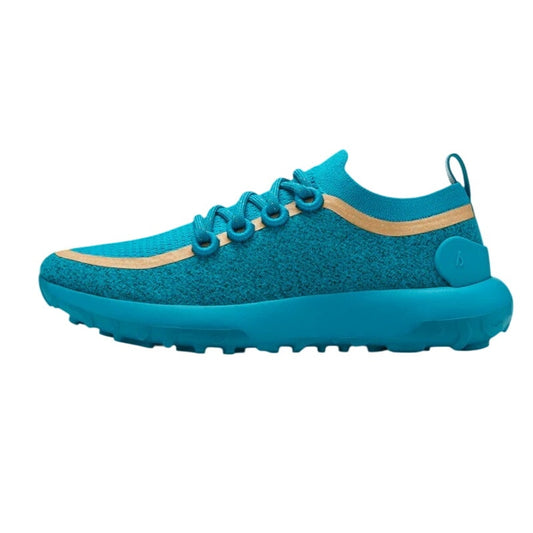 Allbirds Trail Runner SWT Mizzles Thrive Teal Blue Gold 7.5