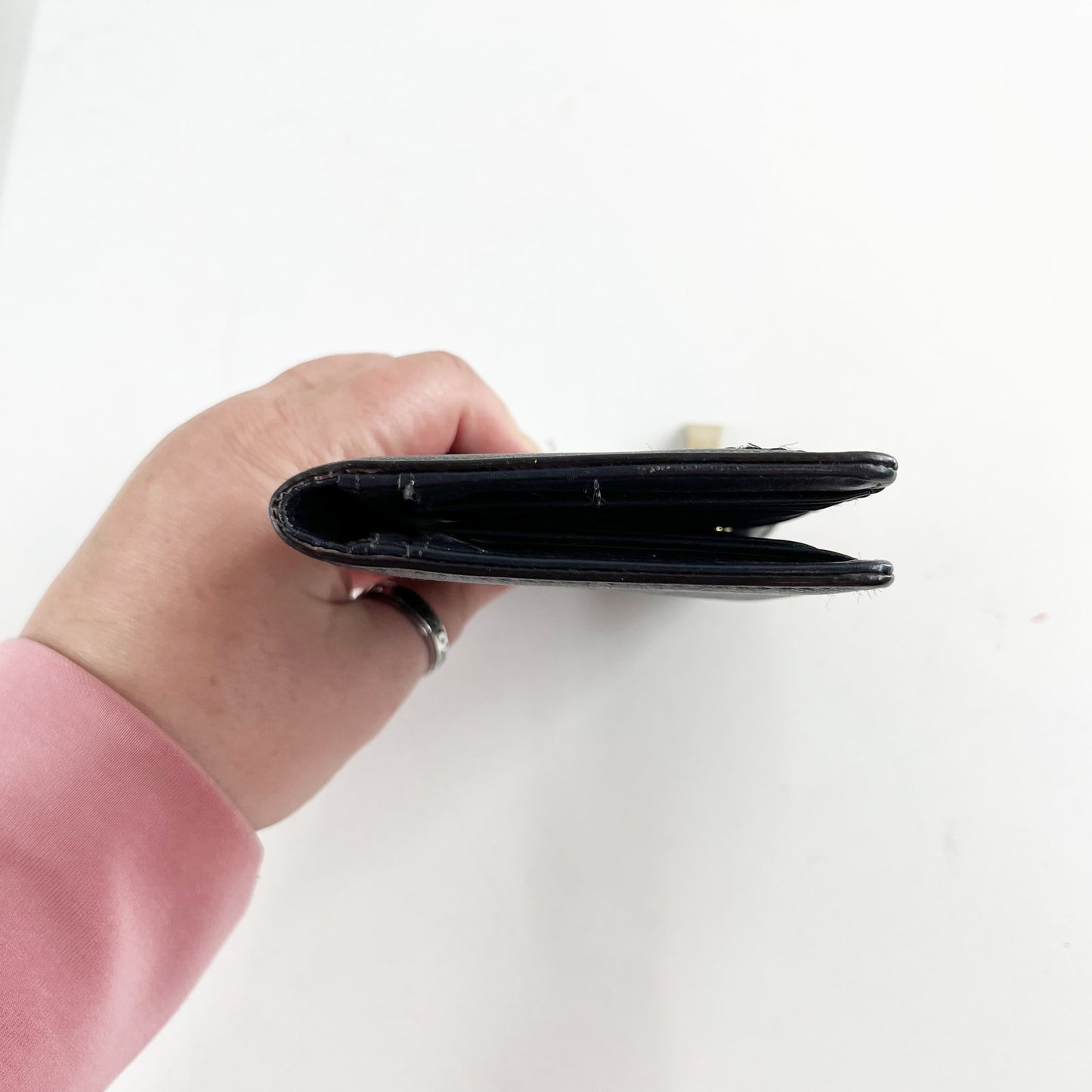 Kate Spade Bi Fold Leather Wallet Black