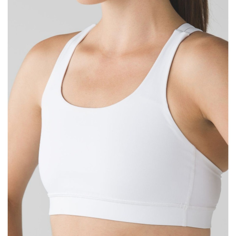 Lululemon Energy Sports Bra White 6