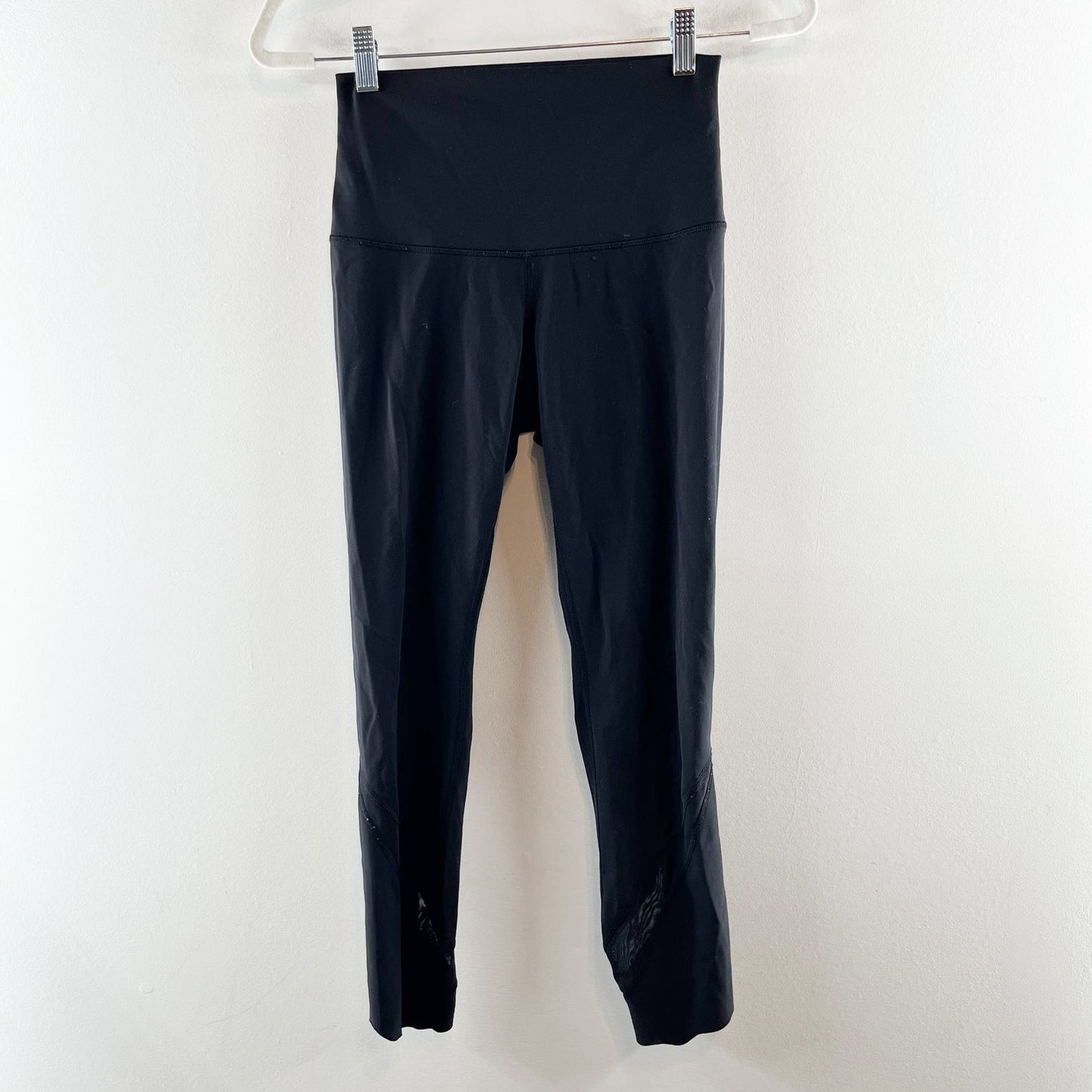 Lululemon Mesh Inspire Tight Leggings Black 6
