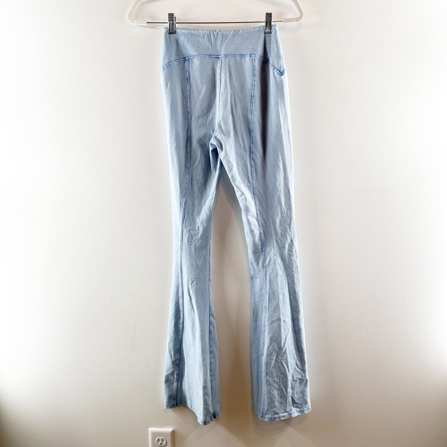 Urban Outfitters Aria Out From Under Flared Leggings Blue Small