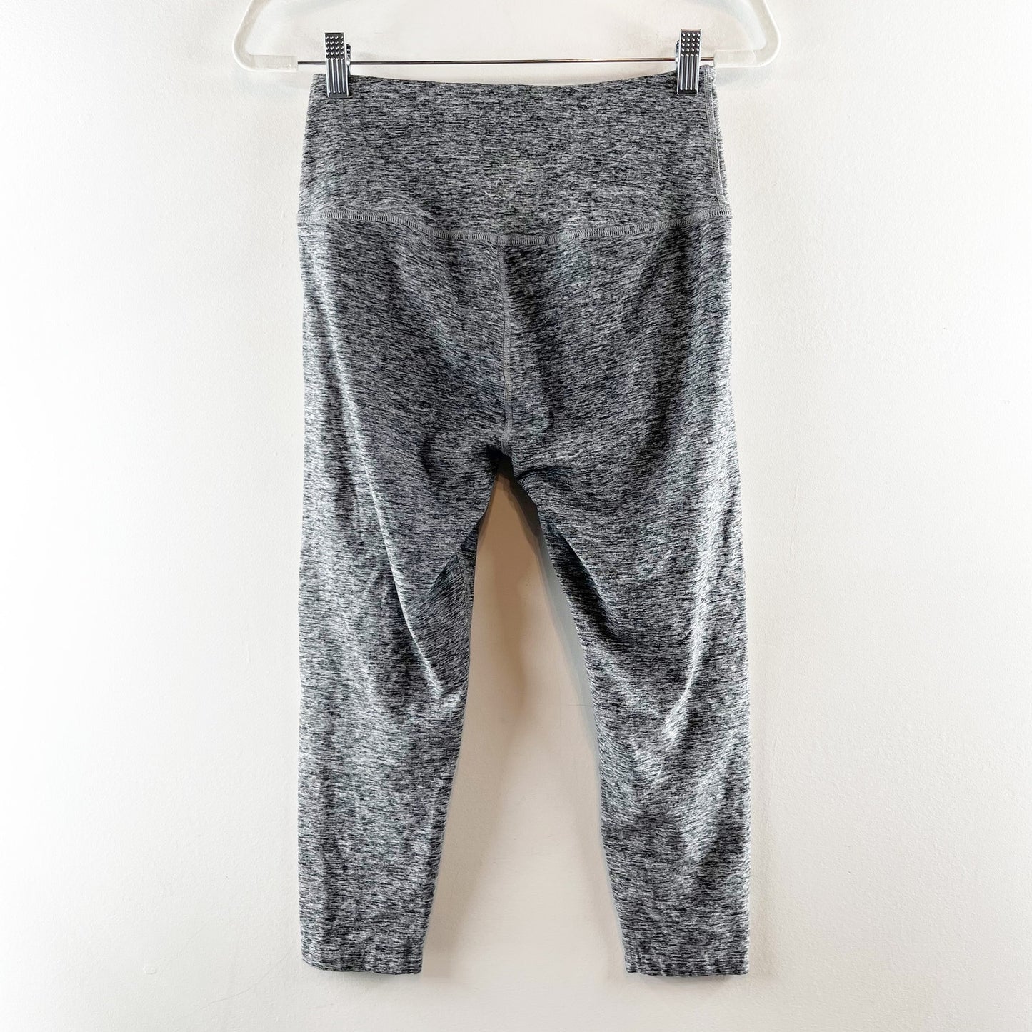 Beyond Yoga Cropped Spacedye Mid Rise Yoga Leggings Gray XL