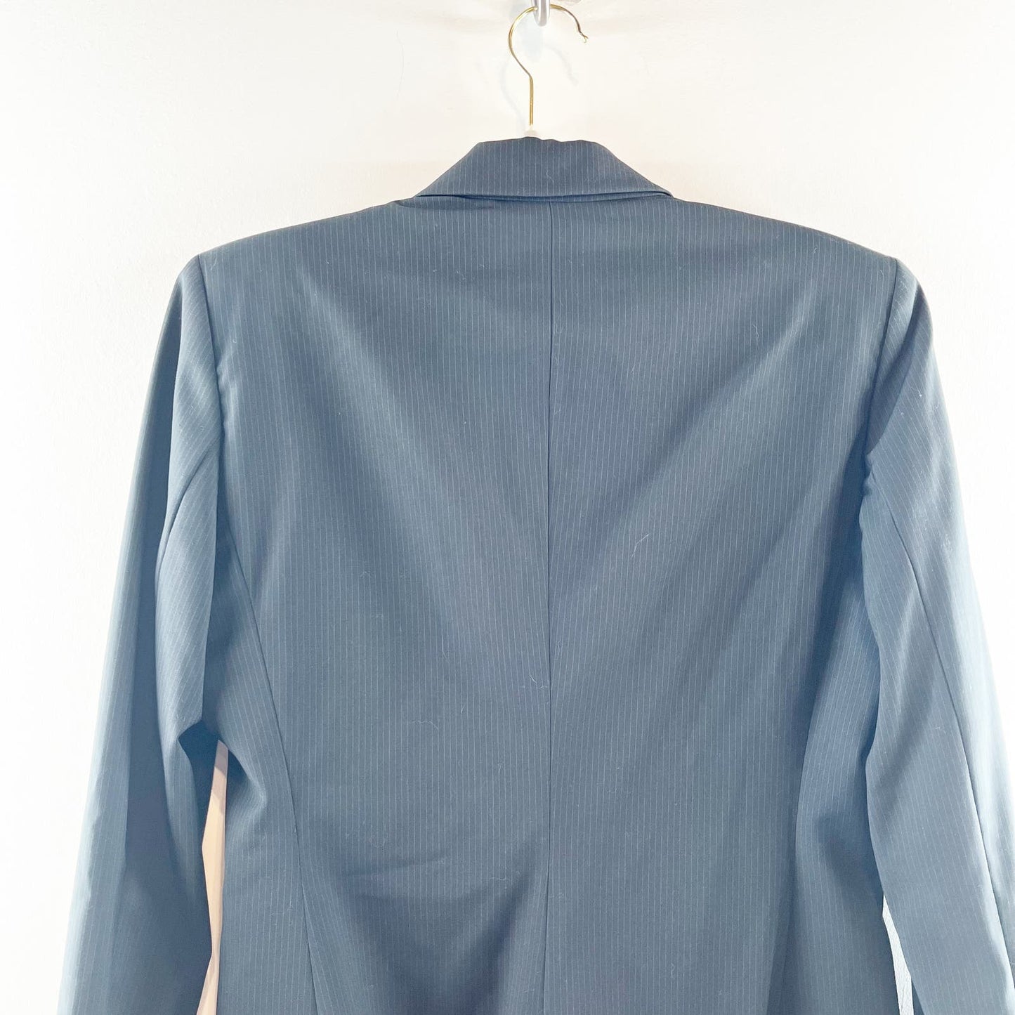 Armani Collezioni Single Breasted Blazer Suit Jacket Black 8