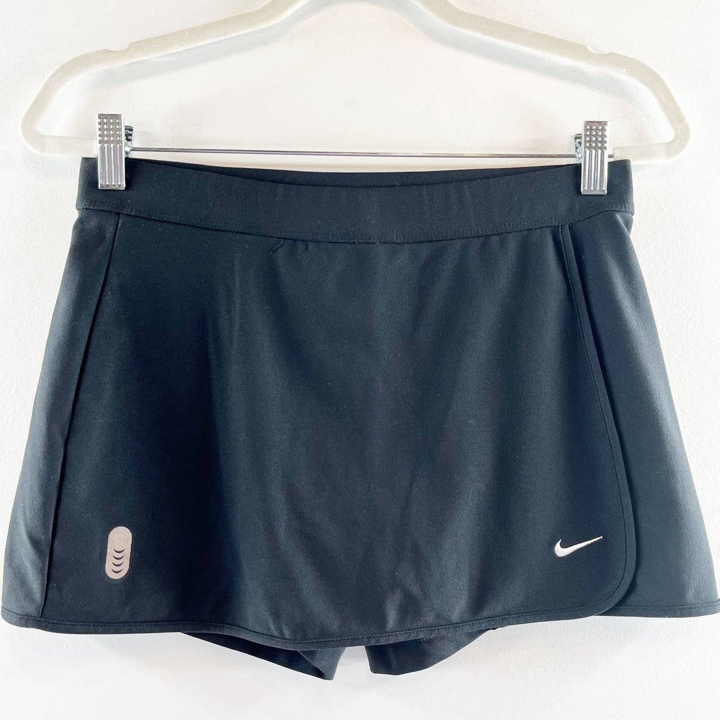 Nike Dri Fit Solid Element Swim Boardskirt Built In Short Black 4 - 6