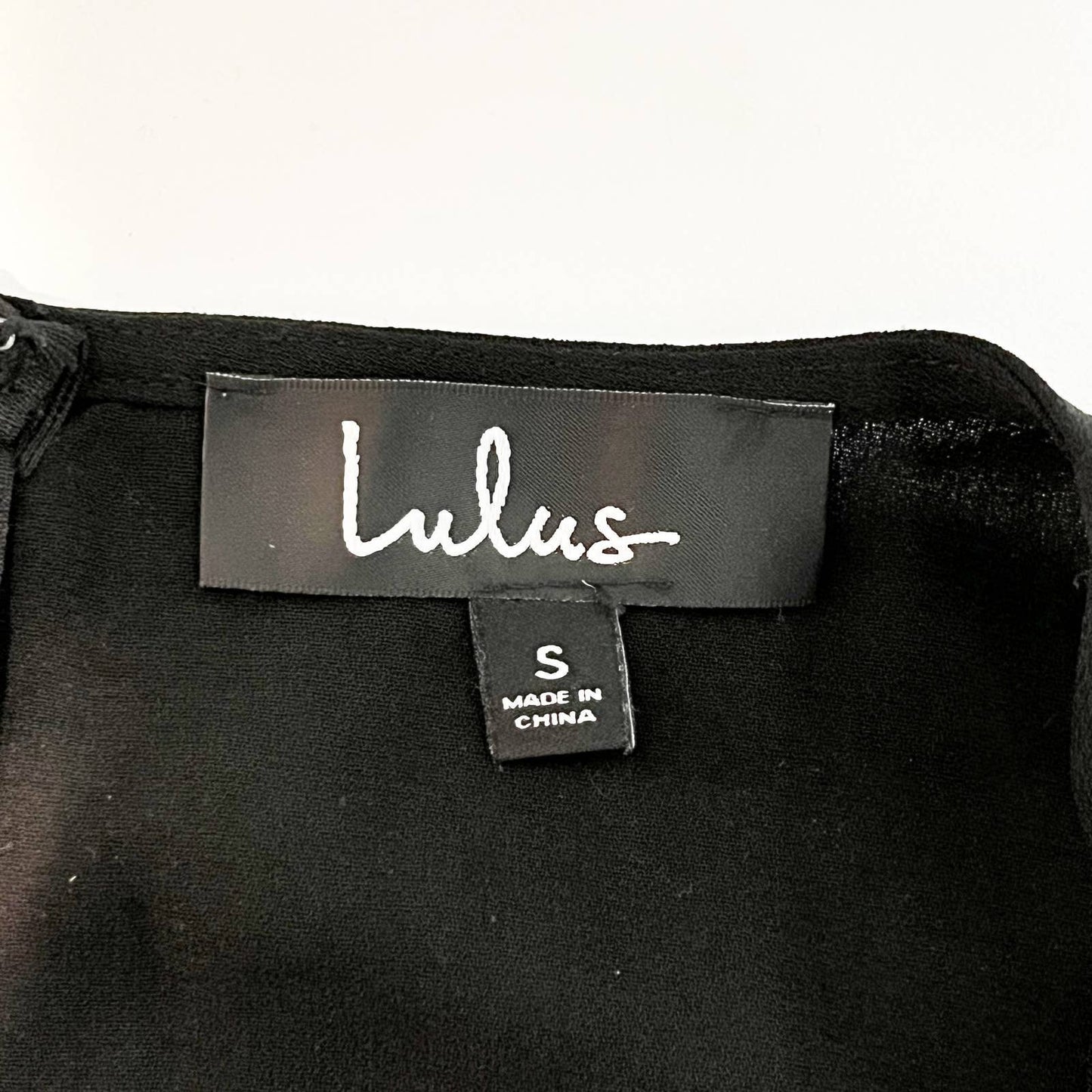 Lulus On Track Midi Wrap Front Cropped Wide Leg Jumpsuit Black Small