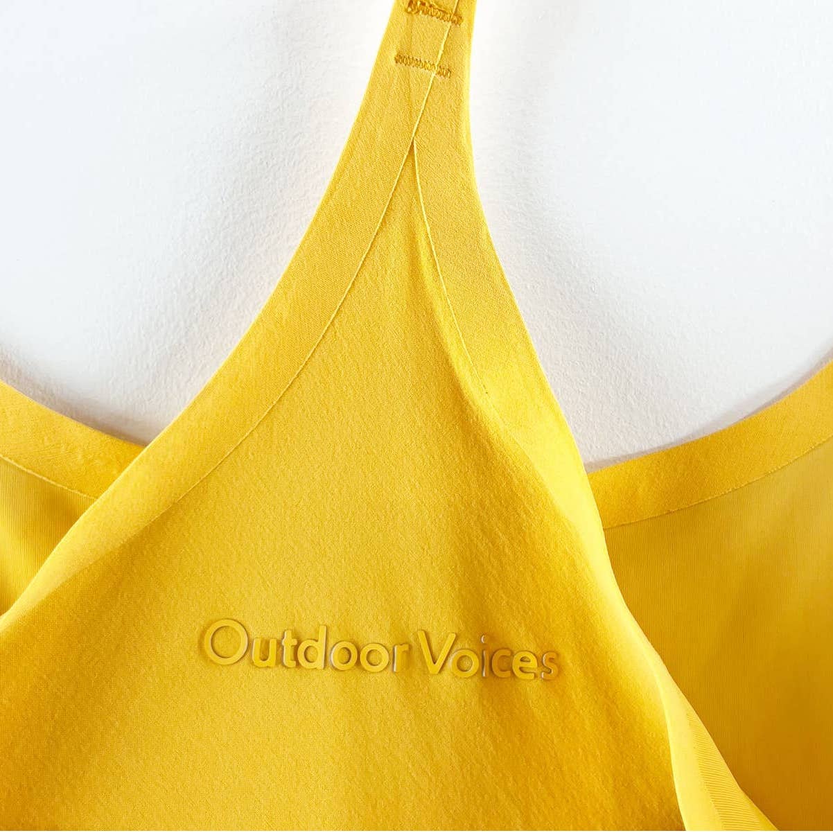 Outdoor Voices The Exercise Tennis Dress Mustard Yellow XXXL / 3X