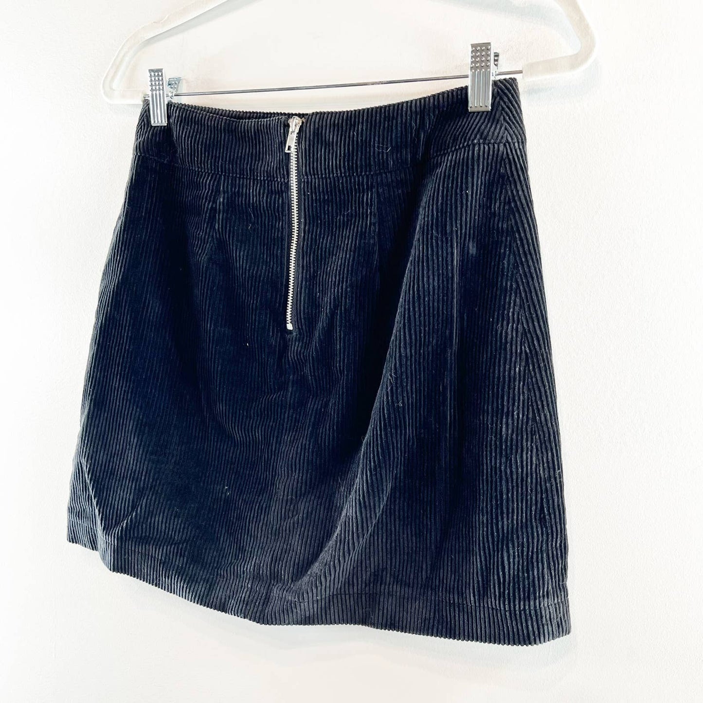 Urban Outfitters BDG Y2K Corduroy Cargo Mini Skirt Black Small