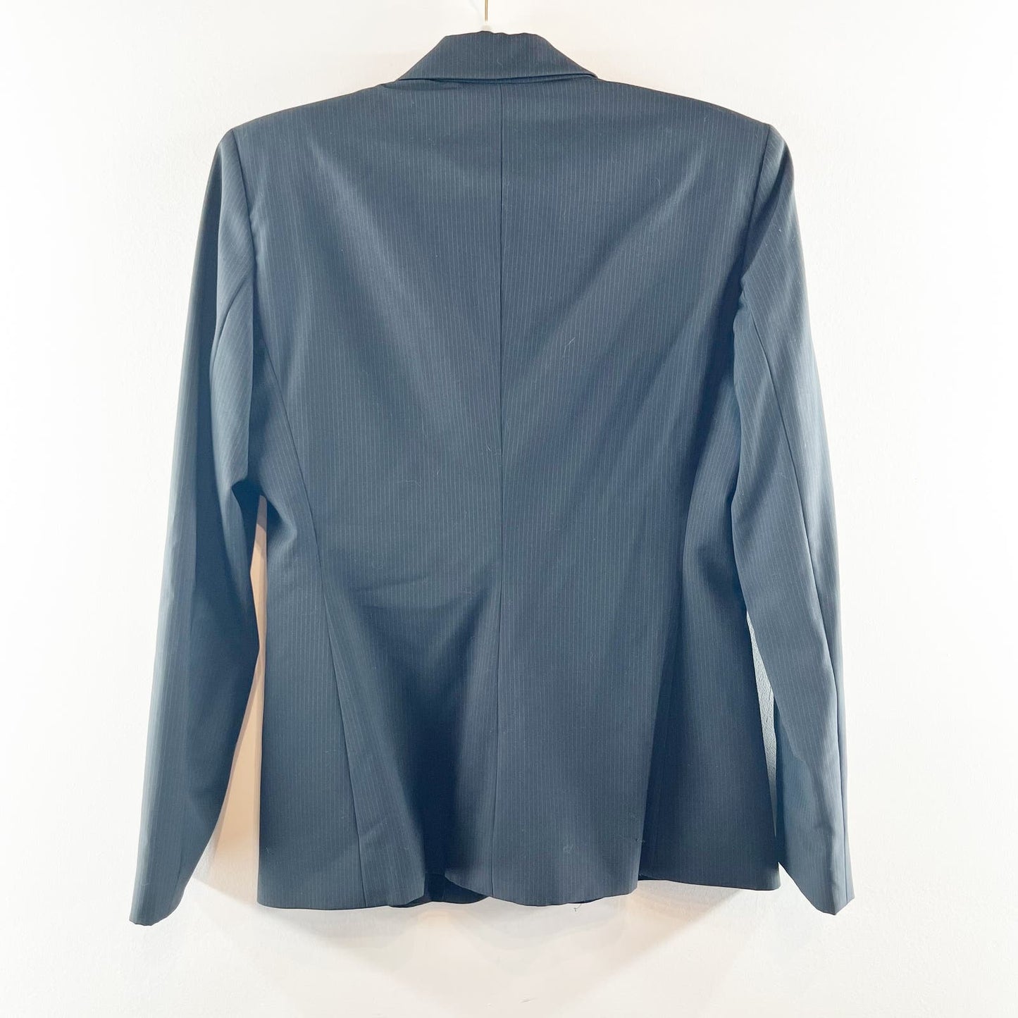 Armani Collezioni Single Breasted Blazer Suit Jacket Black 8