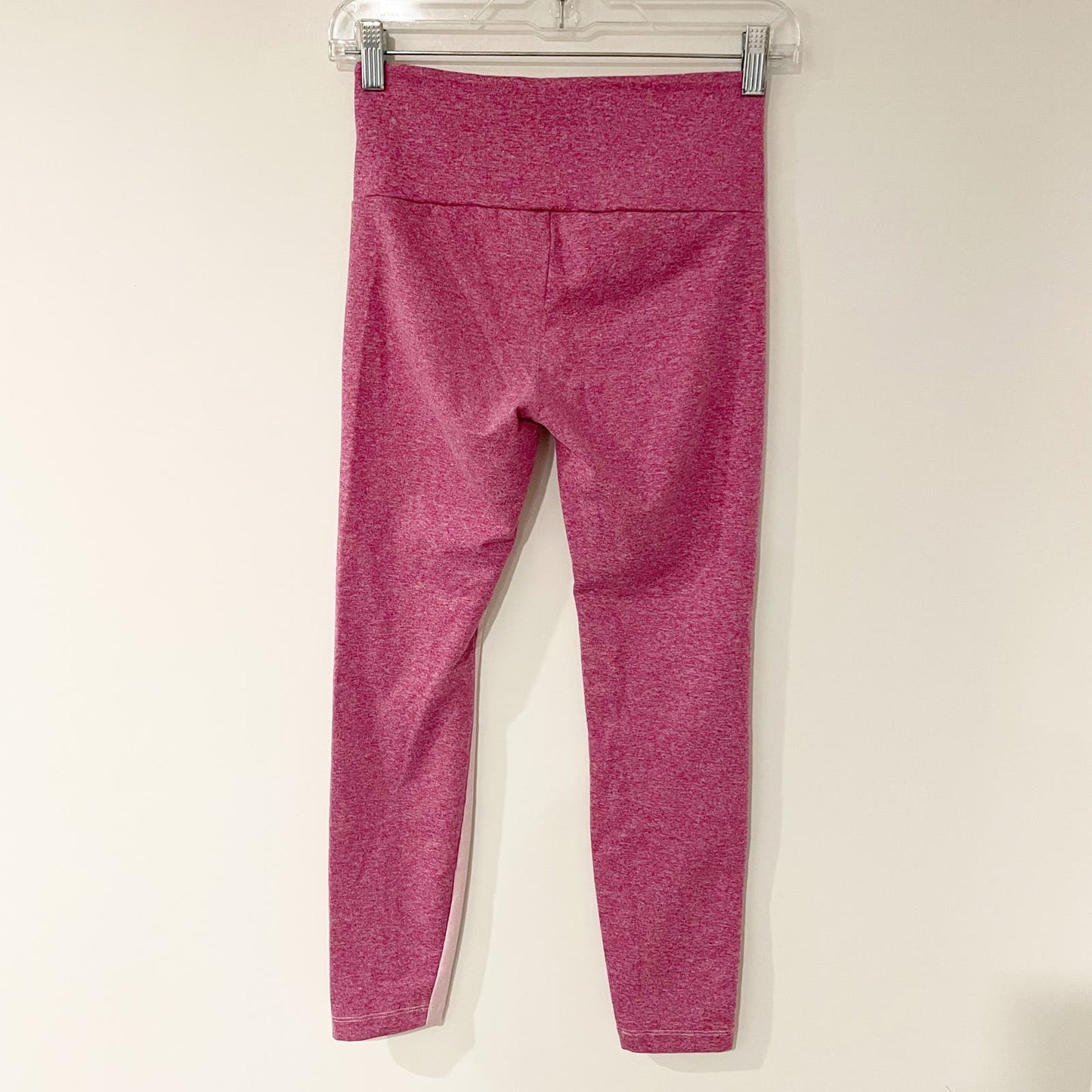 Anthropologie Daily Practice Colorblock High Rise Leggings Pink Small